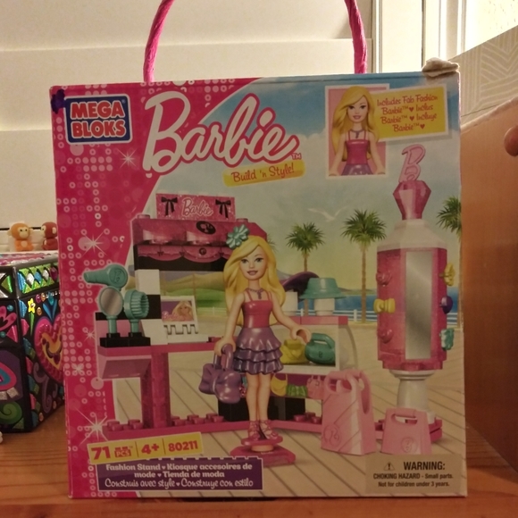 Jeu de construction Barbie Build'n Style - MEGA BLOKS - Barbie - 4 ans
